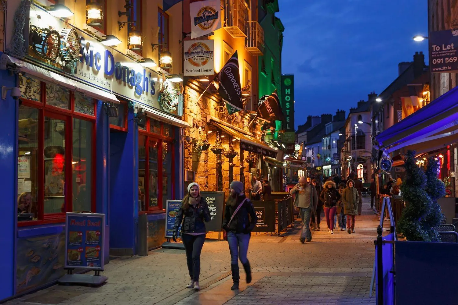 Galway City Loft location